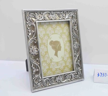 Resin Photo Frames antique old champagne gold polyresin photo frame classic baroque crown pattern adorned four corner fine workmanship