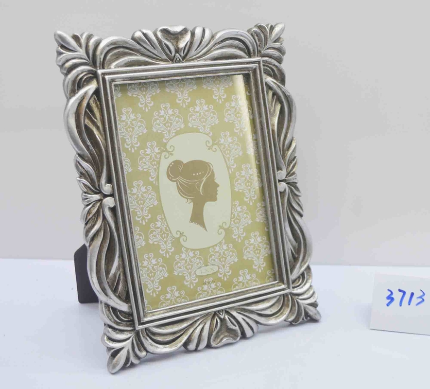 Vintage Mini 4x6 Picture Frame Antique Small Ornate Table Top Wall Mounting Photo Frame